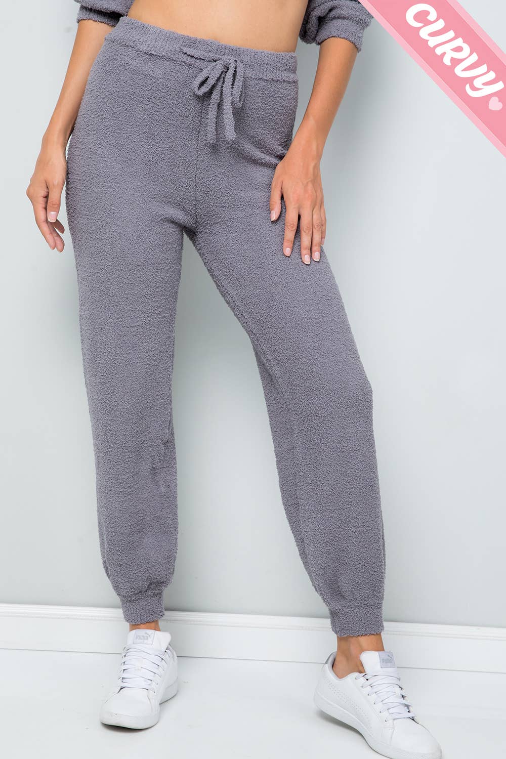 Sweet Lovely by Jen - Wholesale Lounge Sweatpants/Joggers - Women's - TEDDY CASUAL JOGGERS12