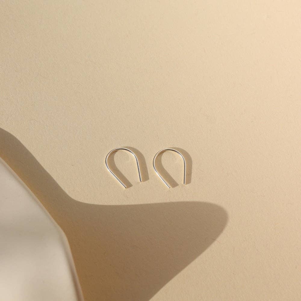 Token Jewelry - Wholesale Hoop Earrings - Horseshoes5