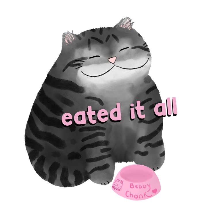 Eated It klistermærke for engroshandel hos Art By Kay Rae