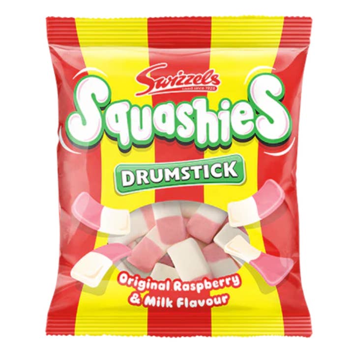 Squashies Original Raspberry & Milk for wholesale by Stock Boy Candy Co.