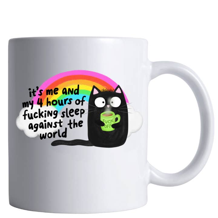 11oz Coffee Mug - Me and my coffee... F Off, Funny Mug for wholesale by Handsome Sam's