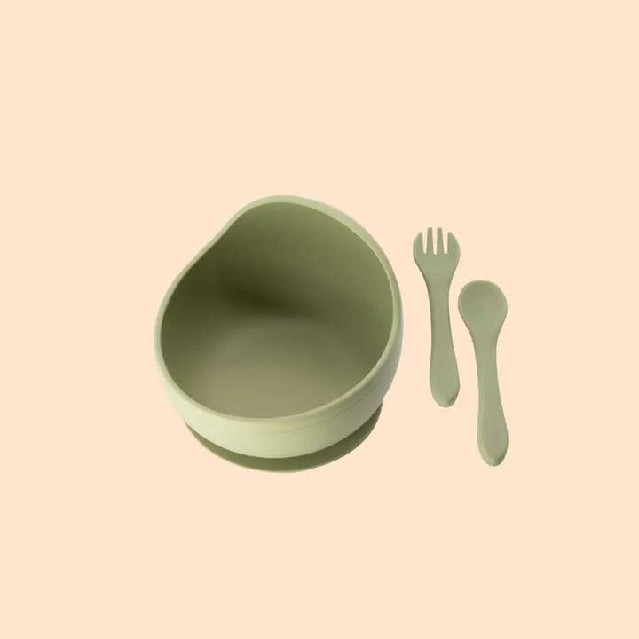 Golden Child - Wholesale Feeding set – Baby - 3-piece Silicone Children’s Feeding Set6