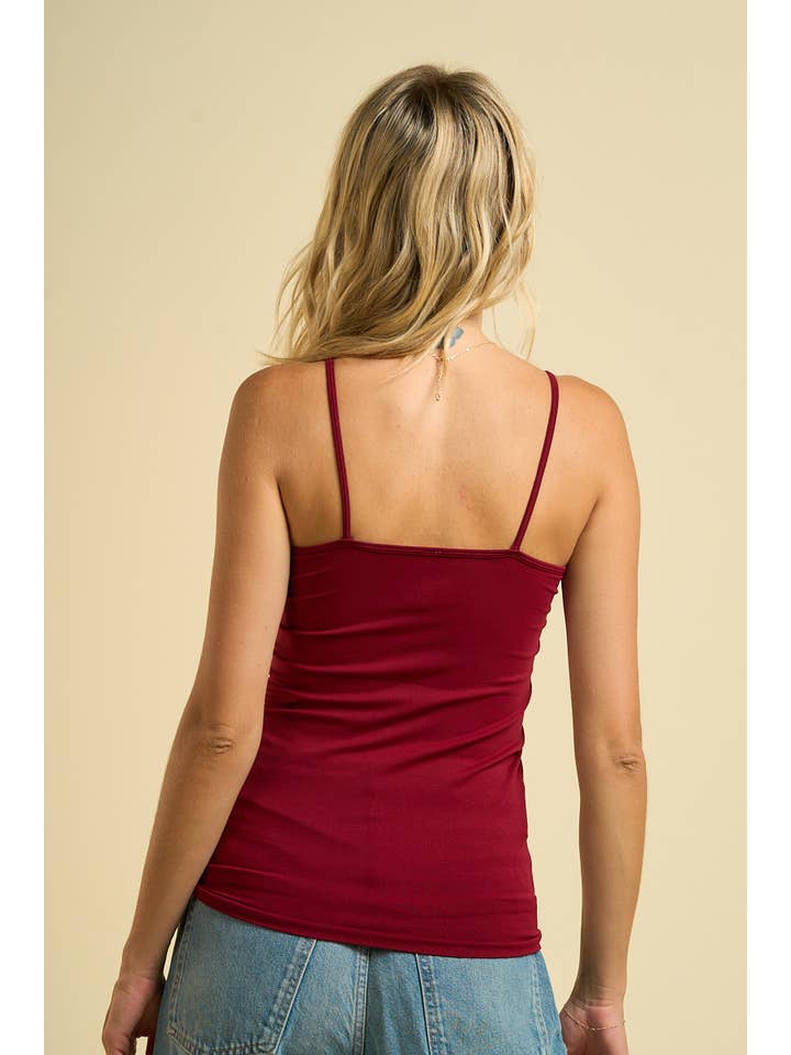 ANWND - Wholesale Tank Top - Women's - S55523-Essential Spaghetti Strap Cami50