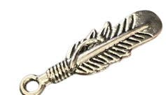 Salem’s Jewelry – Engroshandel Vedhæng/charm – Fjerøreringe i rustfrit stål – Minimalistisk tilbehør til smykker | Salem Smykker1