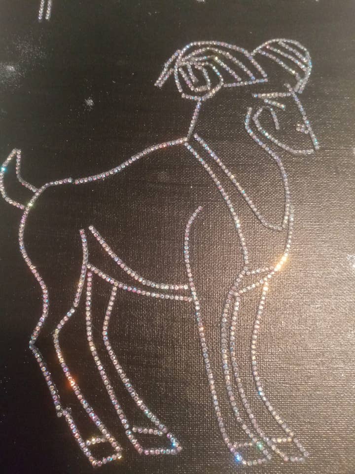 Aries Sign, 4 Delightful Art! X11 for wholesale by BLUE RIBBON ORNAMENTS