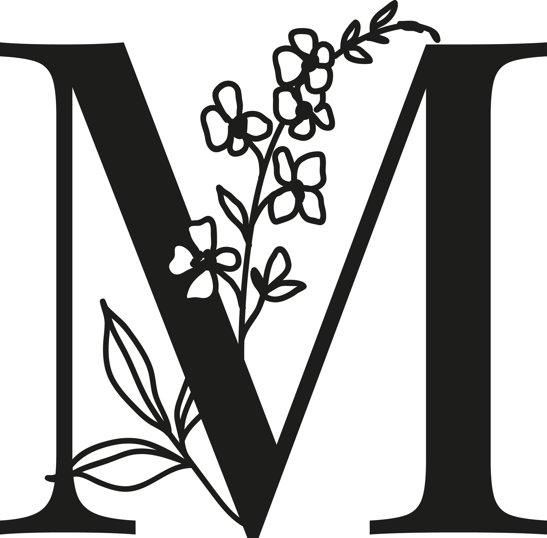 Keystone Steel Co. - Wholesale Wall Accent - Botanical Letter Wall Decor23