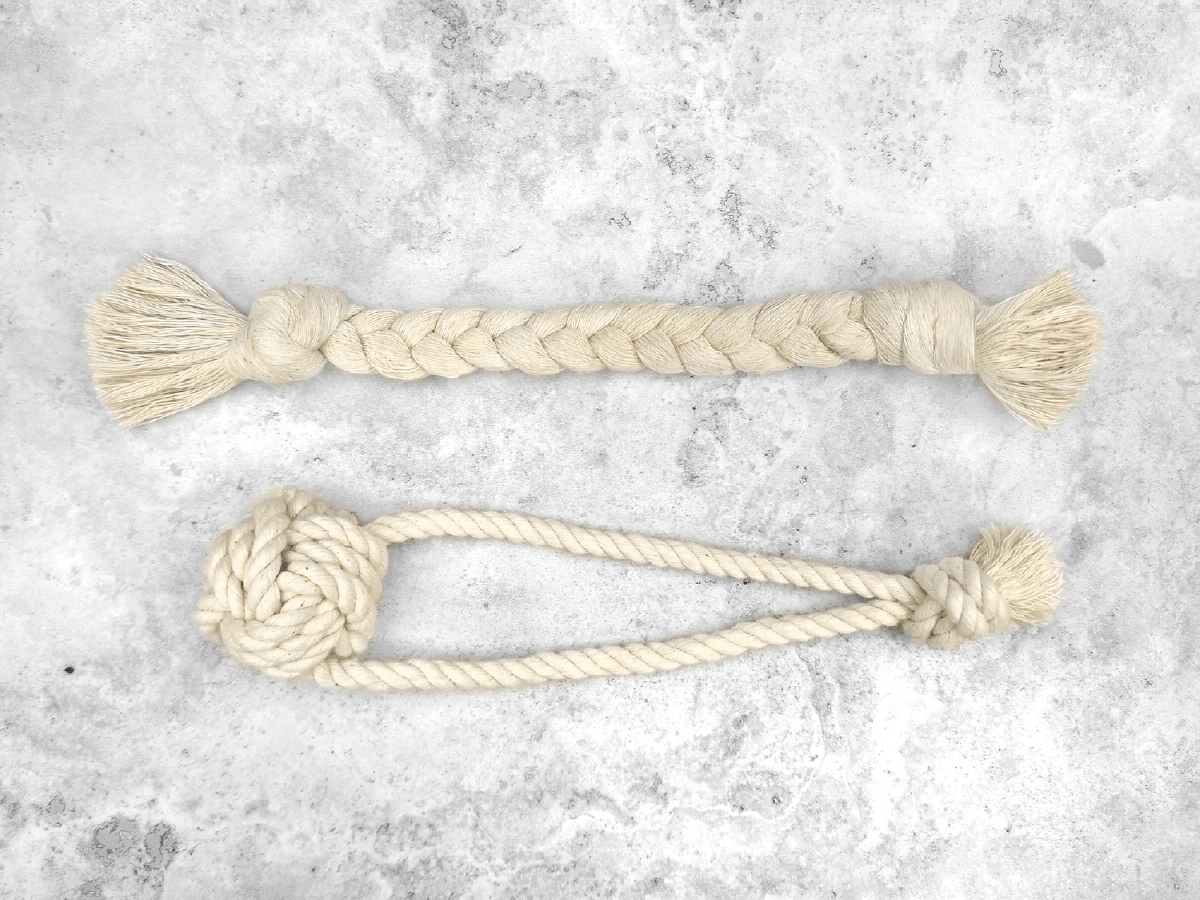 Goodchap's – Engroshandel Tovlegetøj - Hund – Goodchap's første apport- og tovtræksleg til hvalpe | Naturligt bomuldslegetøj til hunde10