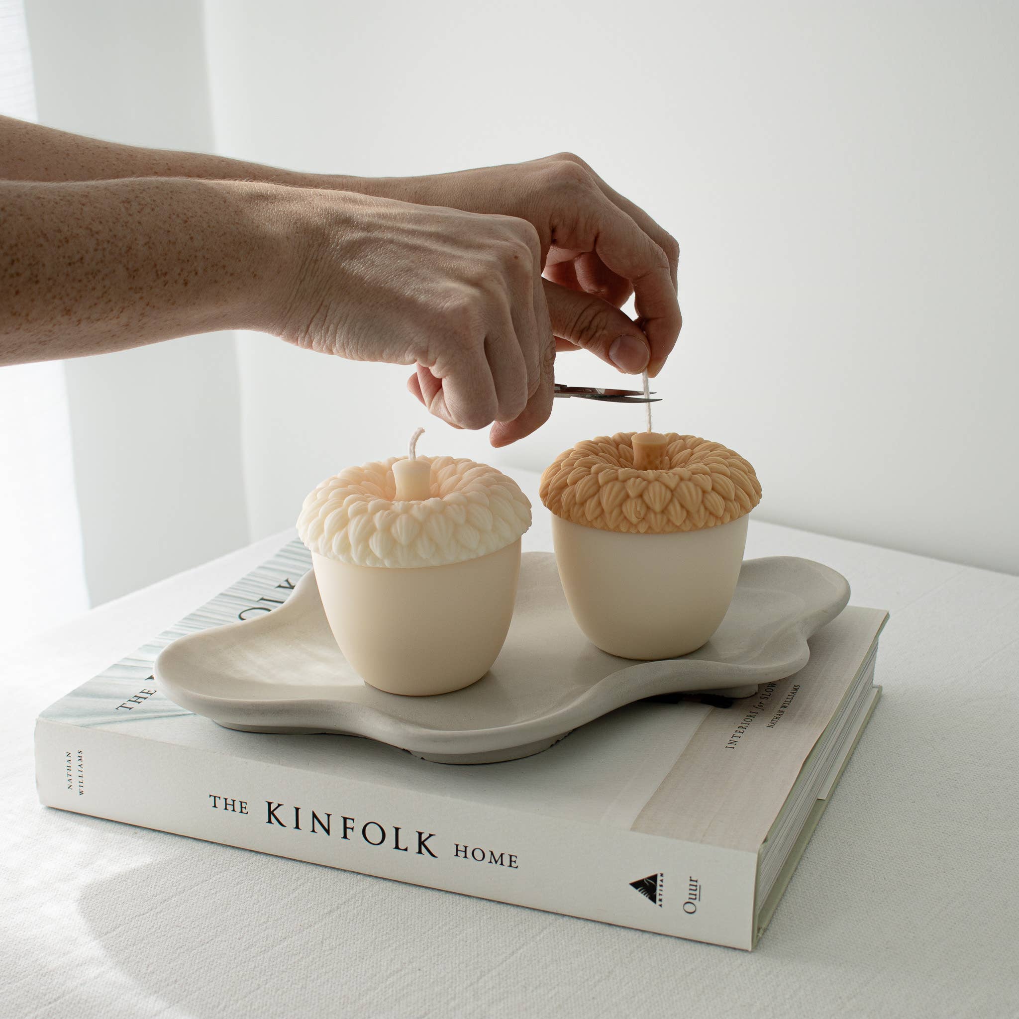 Glowing Harmony Candle Co - Wholesale Novelty Candle - Acorn Candle | Autumn Candles |Christmas Home Decor1