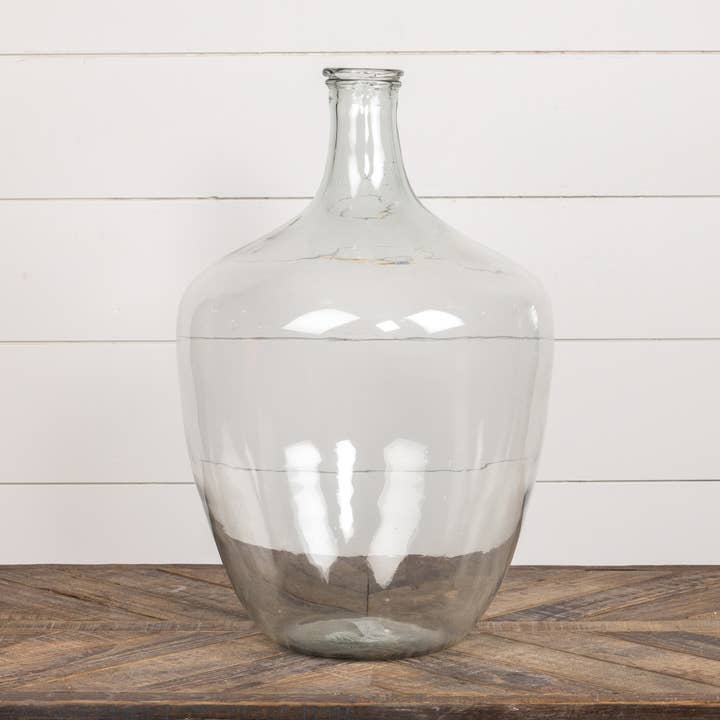 22" CLEAR GLASS BOTTLE for wholesale by Ragon House