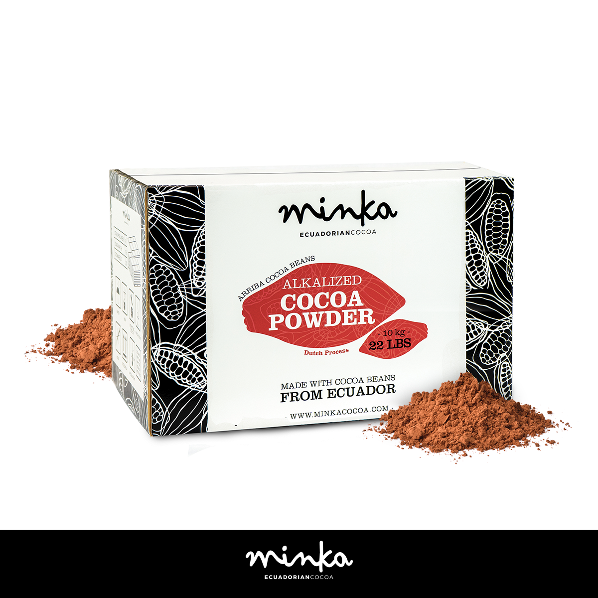 Minka Chocolates – wholesale Hot cocoa mix/kit – COCOA POWDER - Alkaline - No Sugar - Keto - All Natural - Kosher 22 Lb2