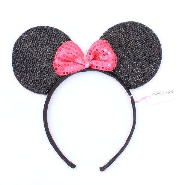 Inca UK - Vente Bandeau – femme - Oreilles de souris scintillantes Aliceband3