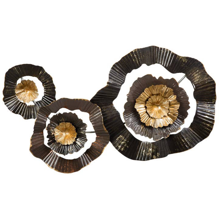 Decorative metal mural for wholesale by Creaciones Meng