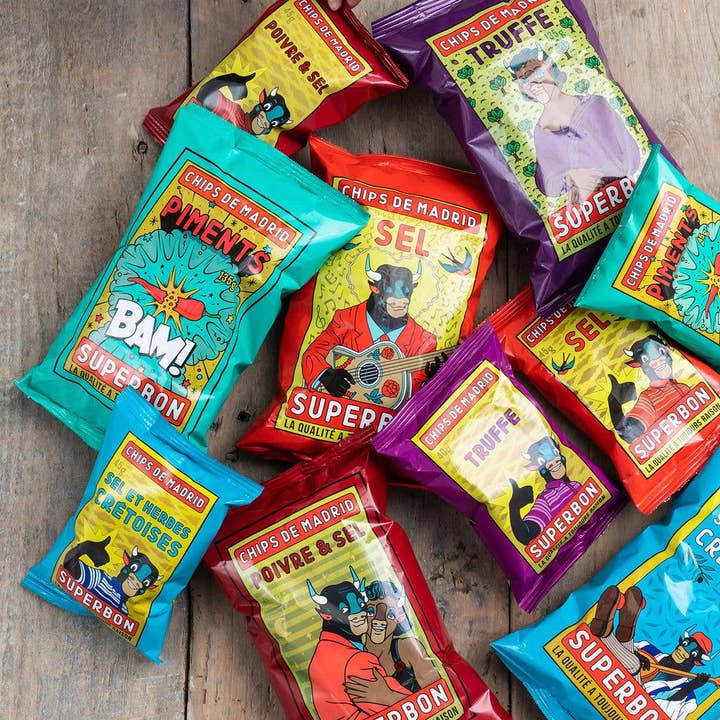 Superbon Chips de Madrid (US) - Wholesale Chips - Sea Salt Chips 135g MP141