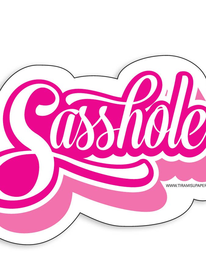 Pegatina Sasshole para venta al por mayor de Tiramisu Paperie