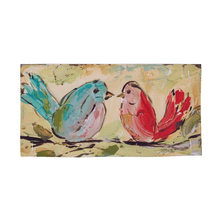 LuckyBird Apparel and Home - Vente Coussin décoratif - Oiseau Love Oreiller Swap