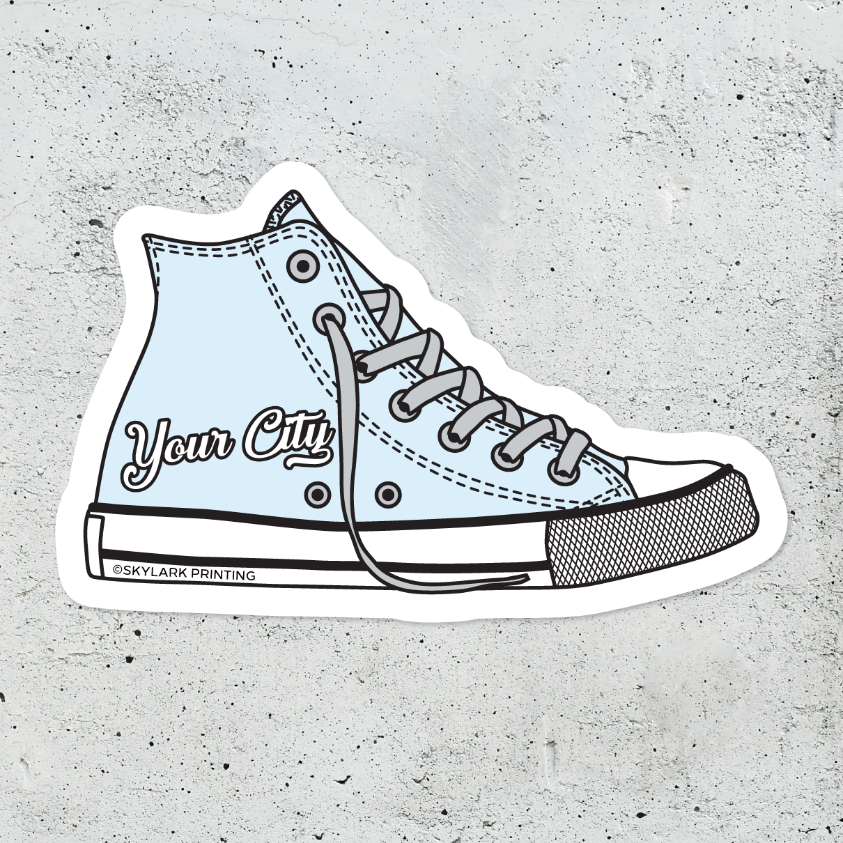Skylark Printing - Wholesale Sticker - Custom Vintage High Top Shoe  Souvenir Sticker5