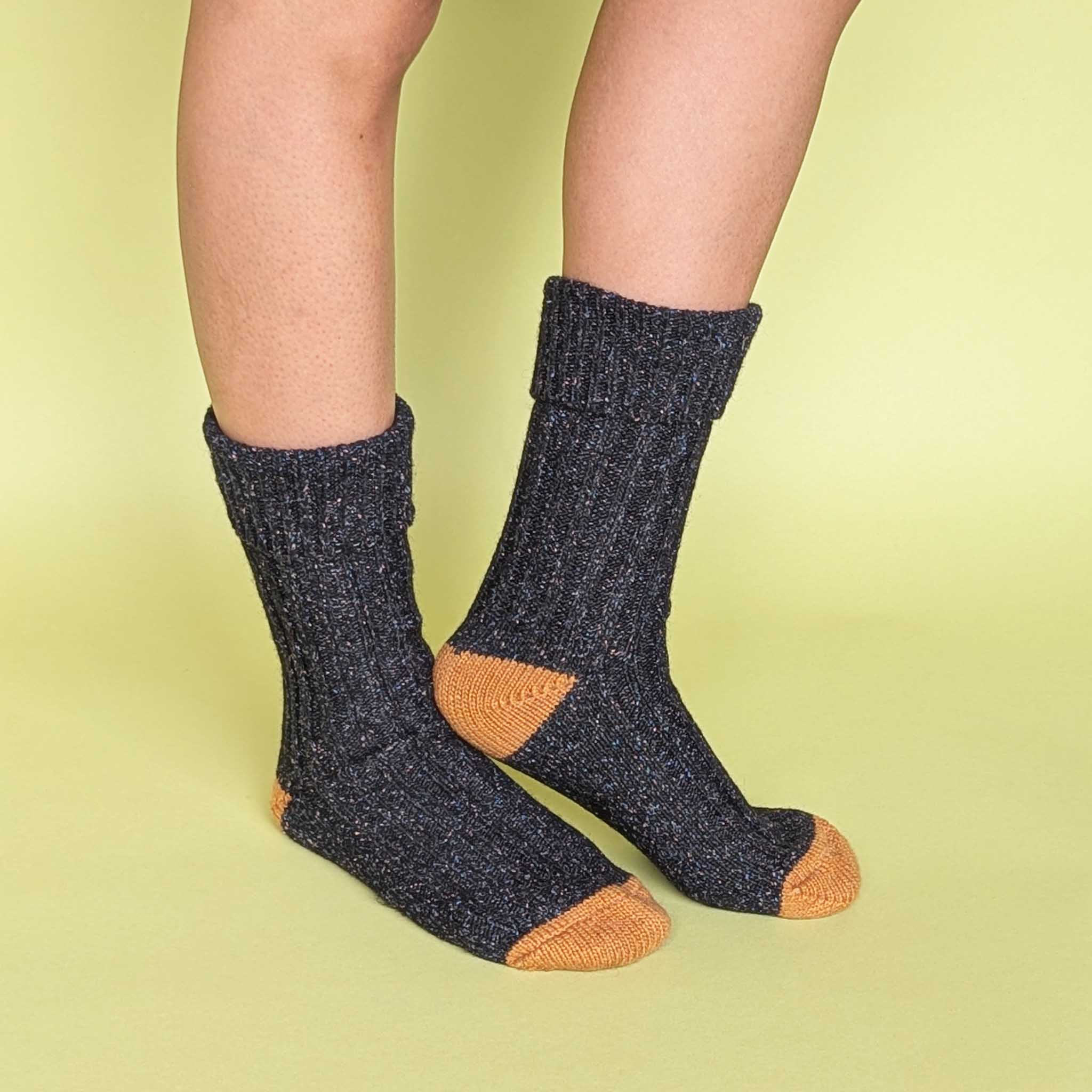 Catherine Tough (US Duties Paid) – wholesale Socks – Unisex – Unisex Recycled Silk Blend Ribbed Socks11