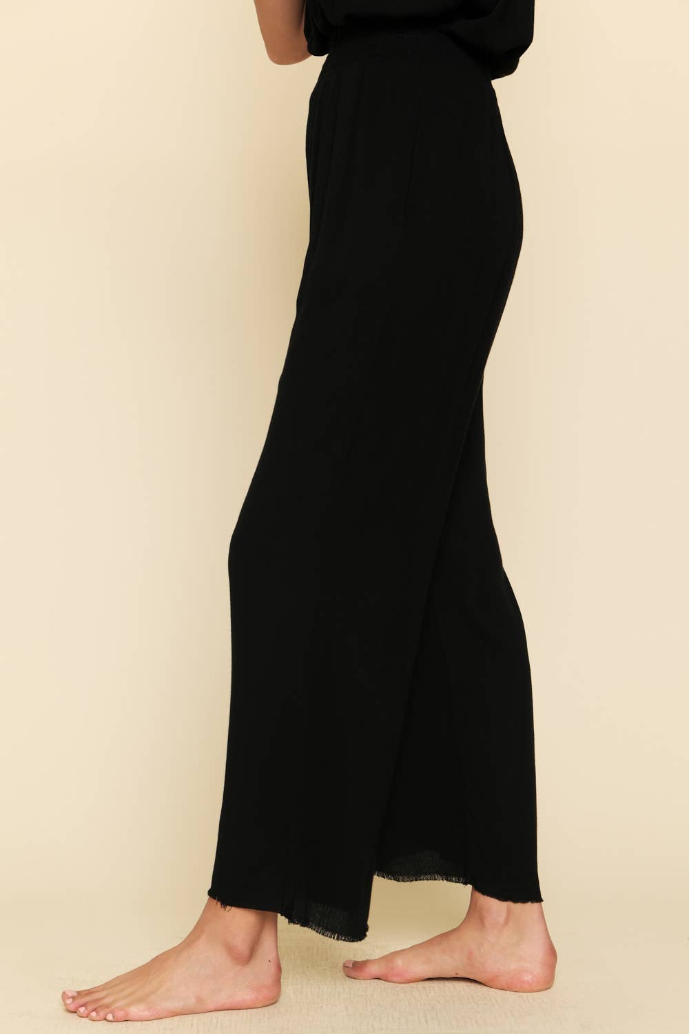 Mystree - Wholesale Broek - Dames - 57348 Rechte broek met rafeltjes2