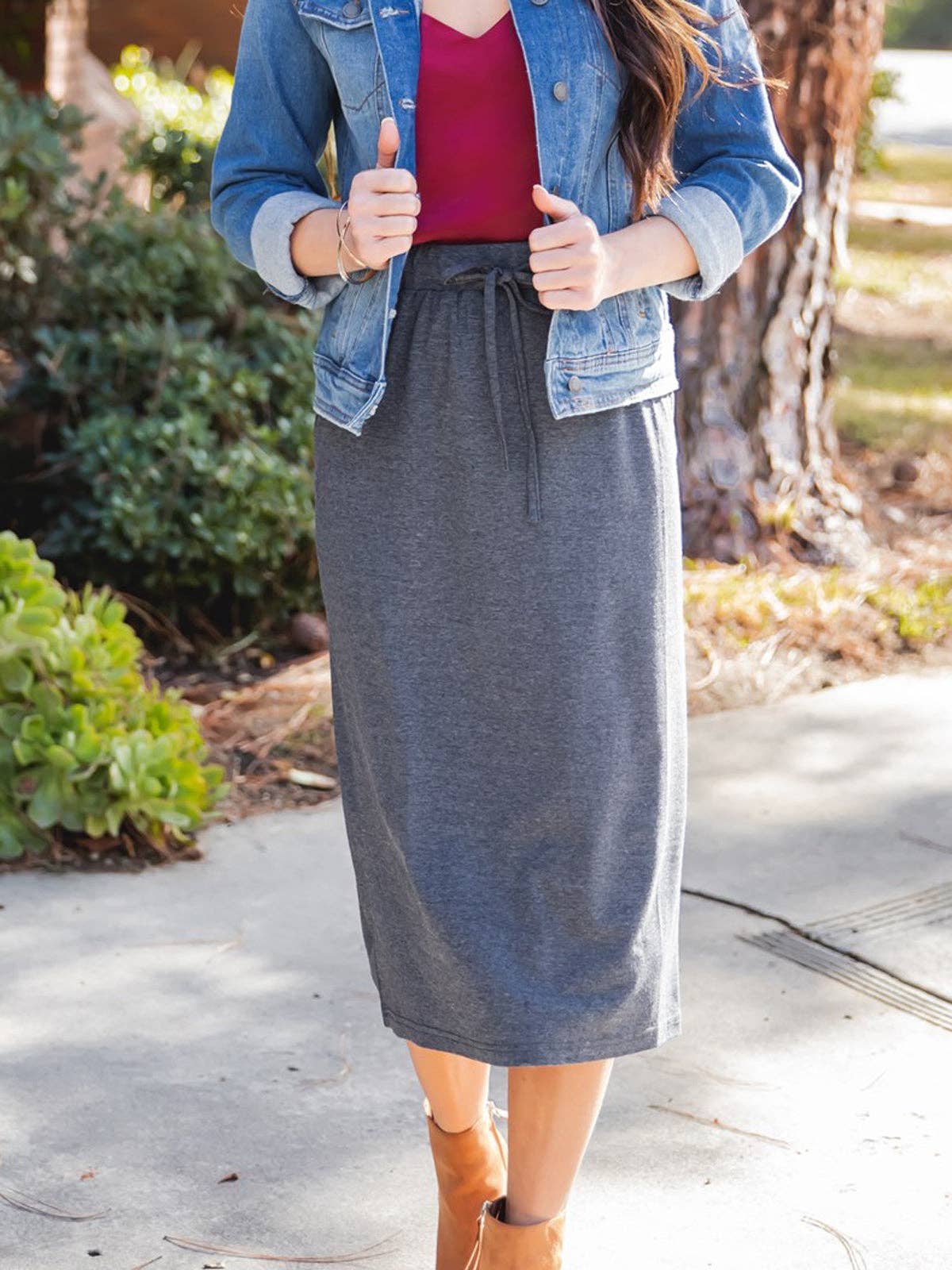 Tickled Teal – wholesale Kjol - Dam – Sonny Pennkjol10