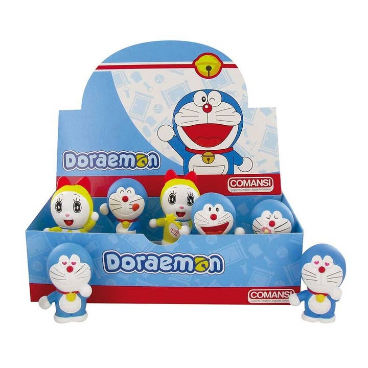 Doraemon Stock. 24 Comansi Doraemon speelgoedfiguur voor wholesale door Comansi