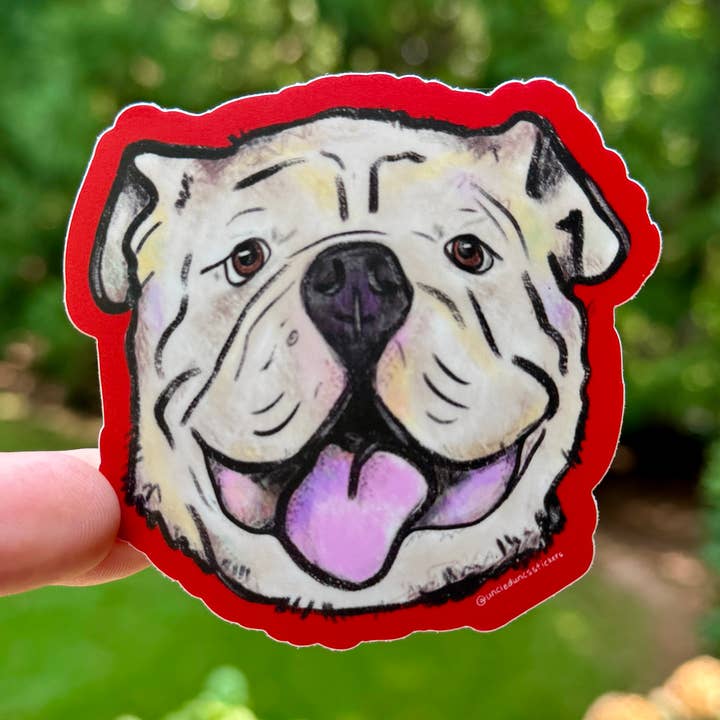 Dawg {sticker} for wholesale by Uncle Dunc's Sticker Shoppe