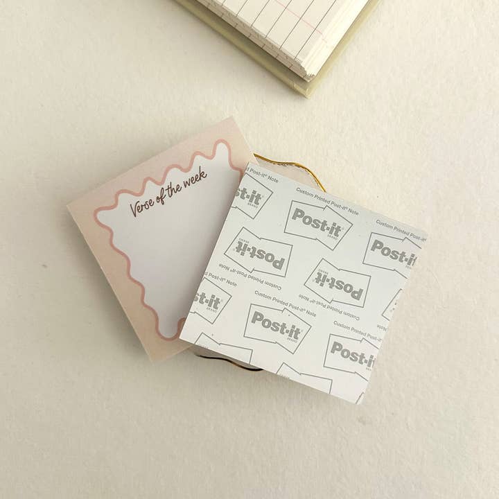 Grow in Grace - Wholesale Sticky notes - Bible verse of the week sticky note pad, Christian notes5