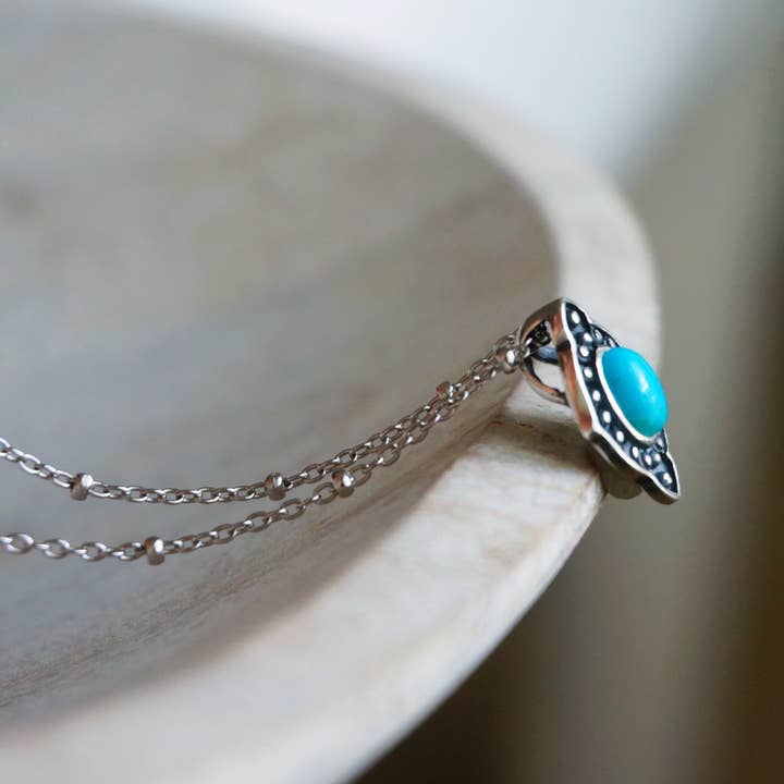 Sowell Jewelry - Wholesale Pendant/Charm Necklace - Yana Turquoise Necklace3