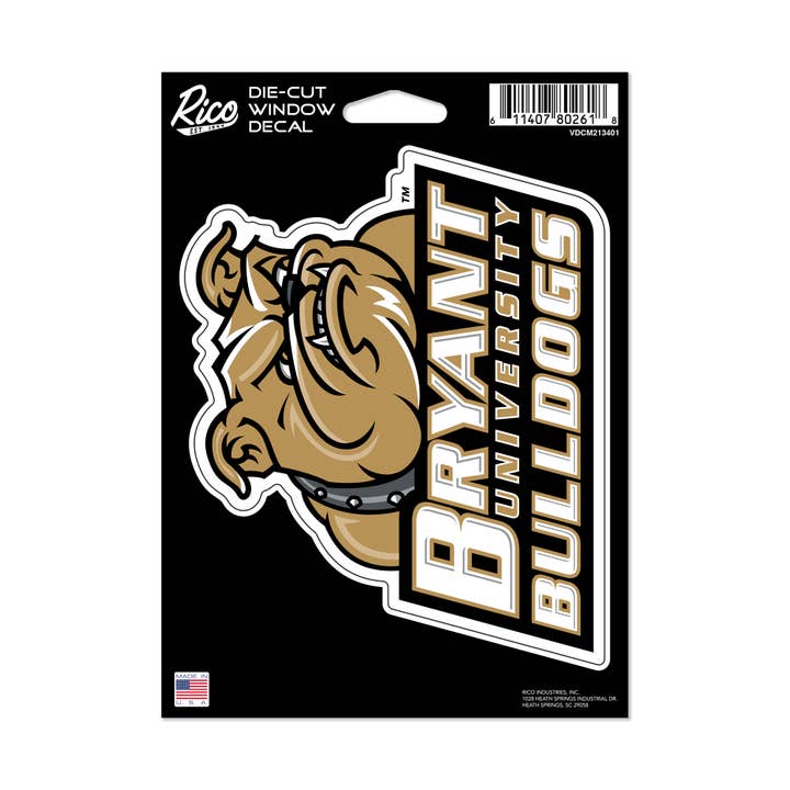 NCAA Bryant Bulldogs Medium Die Cut Decal and other Purchase Wholesale brygg. Free Returns & Net 60 Terms on Faire trending on Faire.