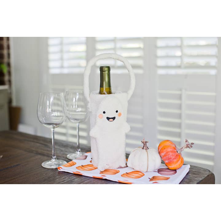 Pearhead - Wholesale Wine Gift Bag - Ghost Sherpa Wine Bottle Gift Bag, Hostess Gift3