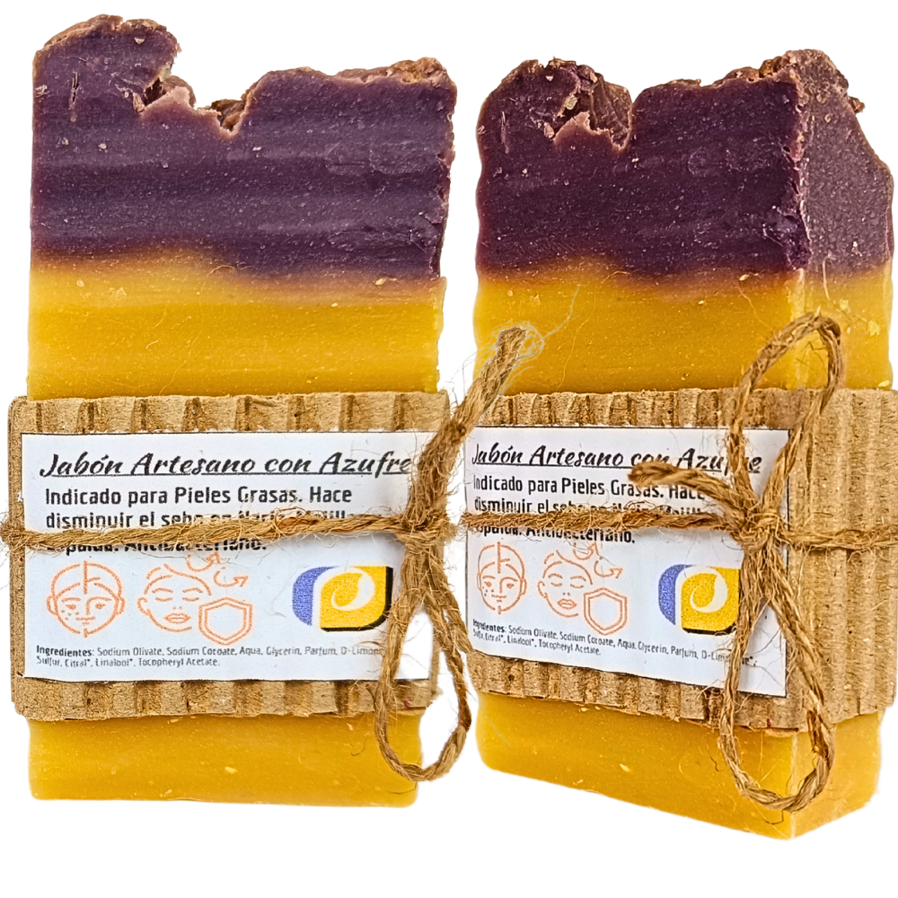 PumarShop Cinnia Natura - Vendita all'ingrosso Saponette - Sapone artigianale naturale con zolfo 100 g6