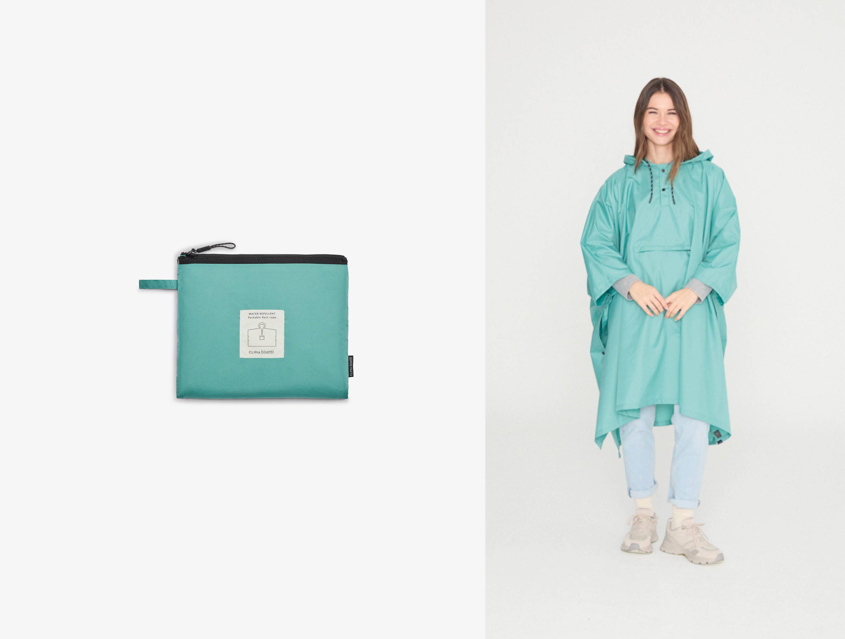 Clima Umbrellas - Wholesale Poncho - Unisex - Auto-Folding Multi-Purpose Waterproof Poncho. Recycled Polyester2