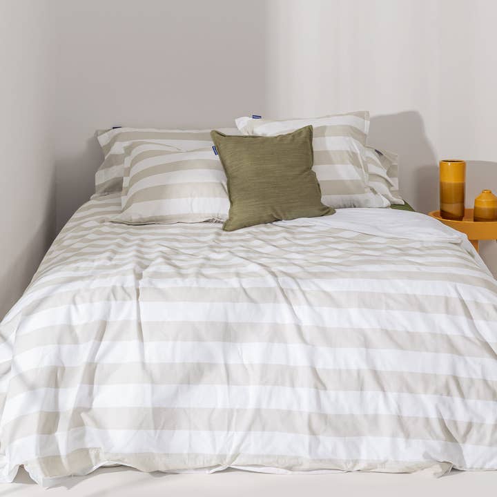 Happyfriday - Wholesale Duvet Cover - Breton Beige Duvet Cover1