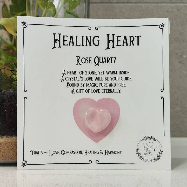 Healing Heart Crystal – Carved Hearts for wholesale by The Queen of Quartz