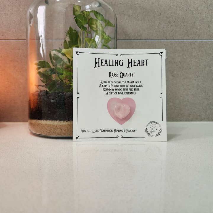 Healing Heart Crystal – Hand-Carved Hearts for wholesale by The Queen of Quartz