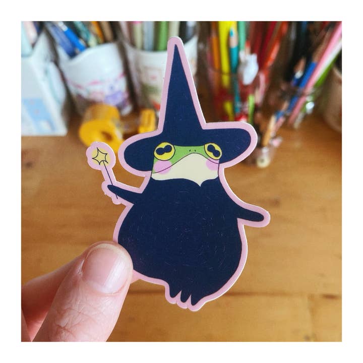 Sydney Warnes - Wholesale Sticker - Toad Witch Sticker1