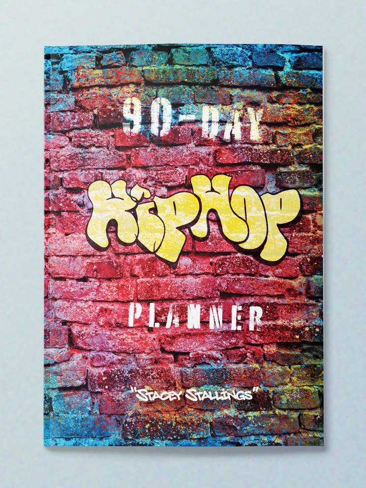 90 Day Hip Hop Planner for wholesale by BOSS Paper Company