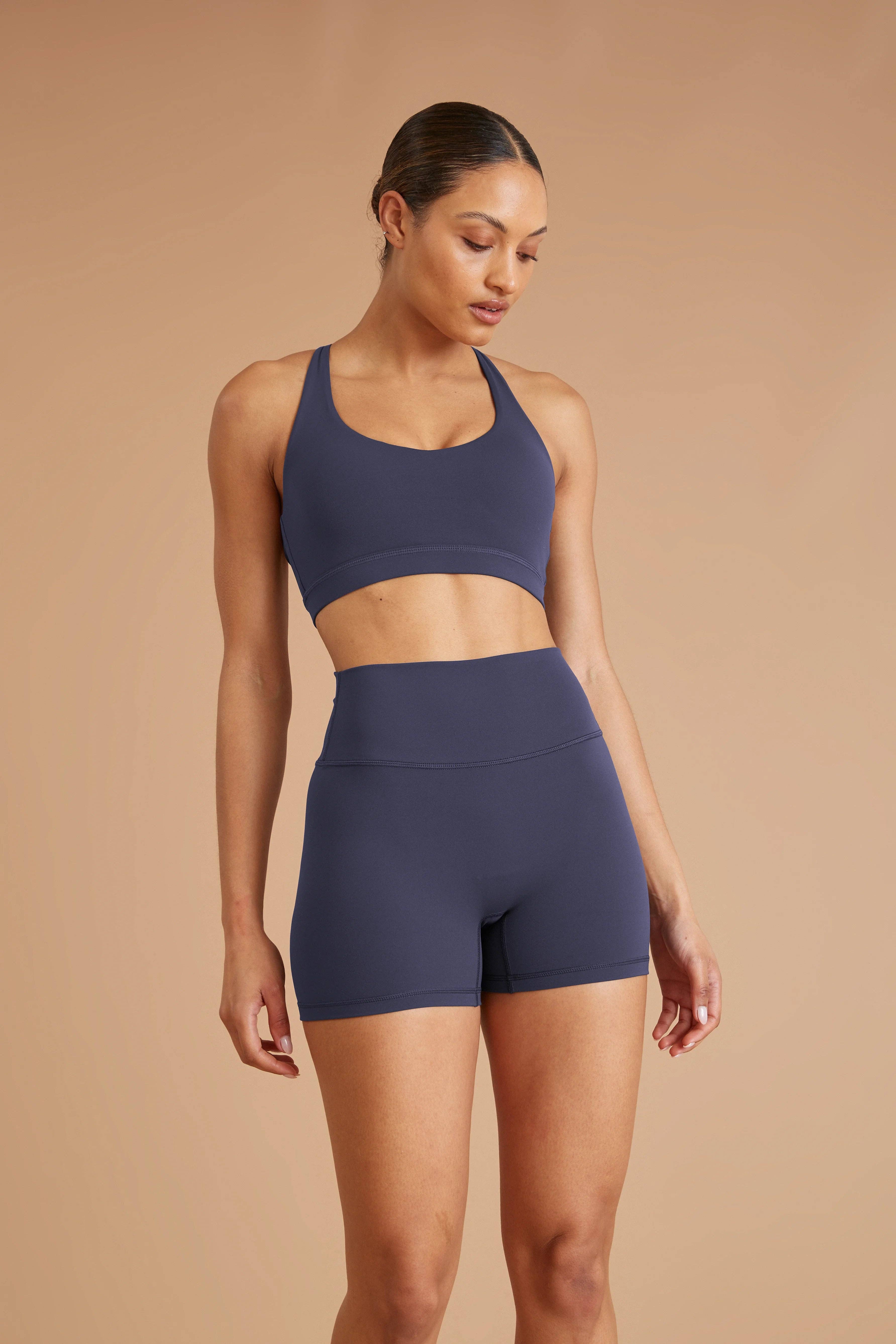 Navy Madison 4" Bike Short (Navy) for wholesale on Faire