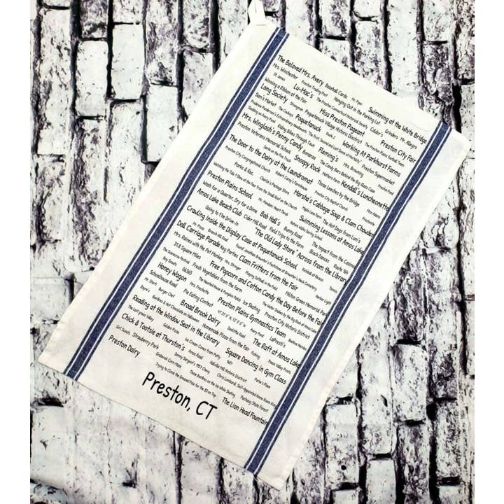 TownieSwag - Wholesale Tea Towel - Preston Townie Tea Towel