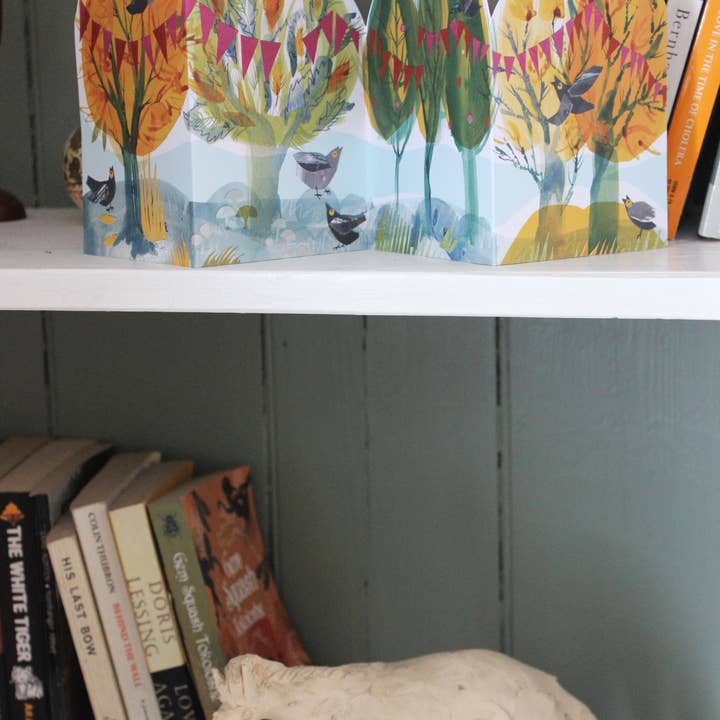 Esther Kent Design – wholesale Everyday greeting card – Happy Forest Concertina Card2