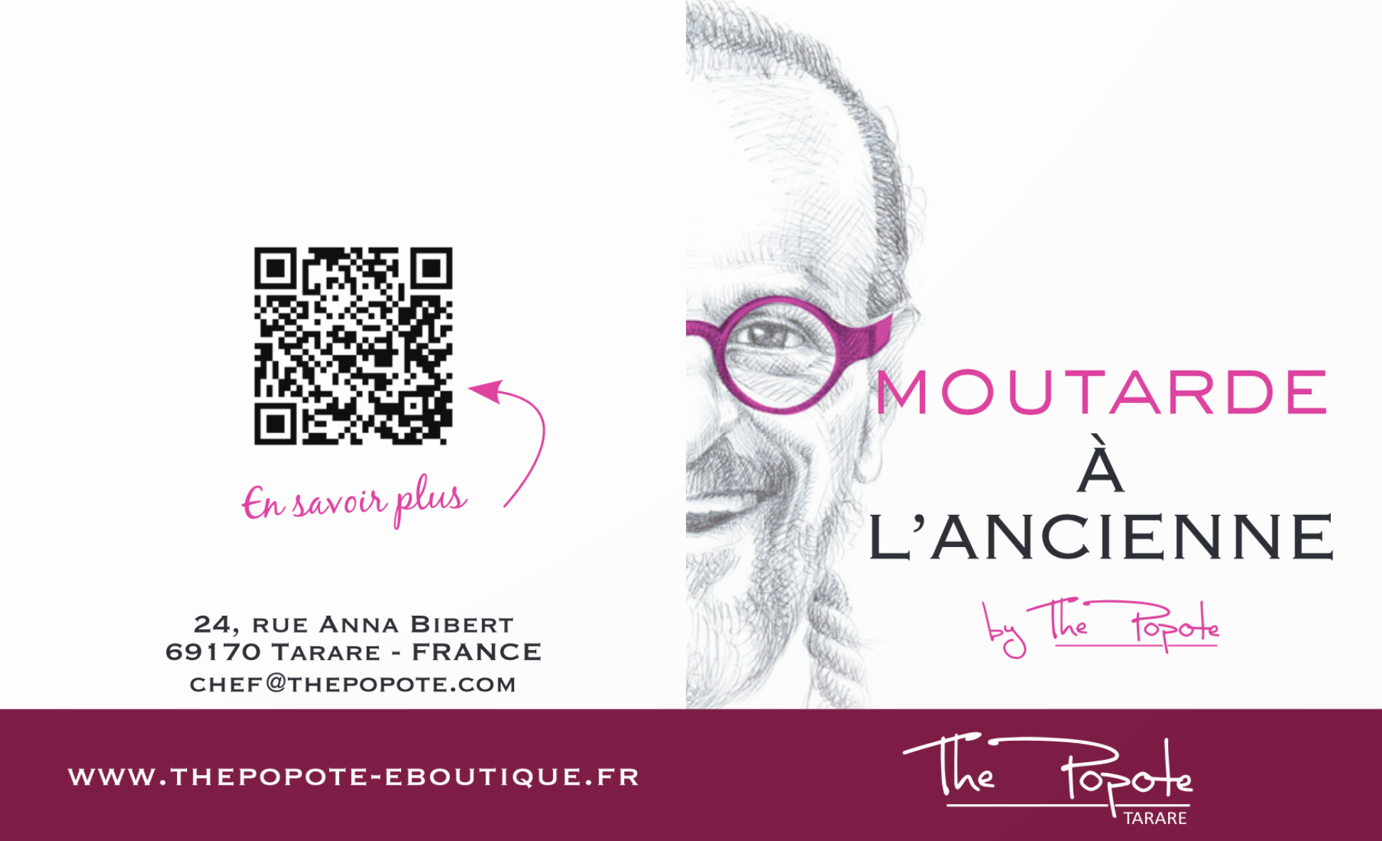 The Popote - Wholesale Mustard - "Old-fashioned" Mustard, Vinegar and Aromates2