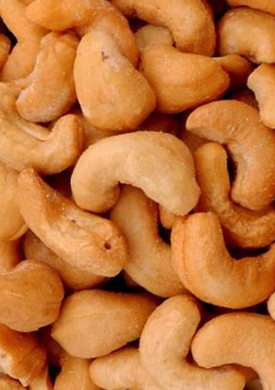 O'Shea's Candies Sweet Shop - Wholesale Nuts - Fresh Roasted Salted Cashews 🥐 1/3rd Pound Flair Top2