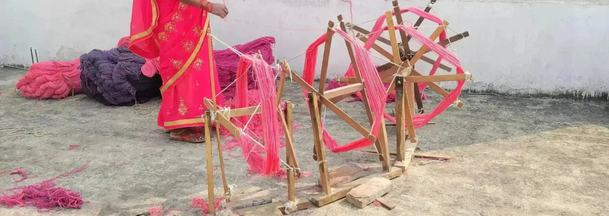 Maia Homes – wholesale Area rug – Chinoiserie Tibetan Tiger Hand Tufted Wool Rug - Pink9