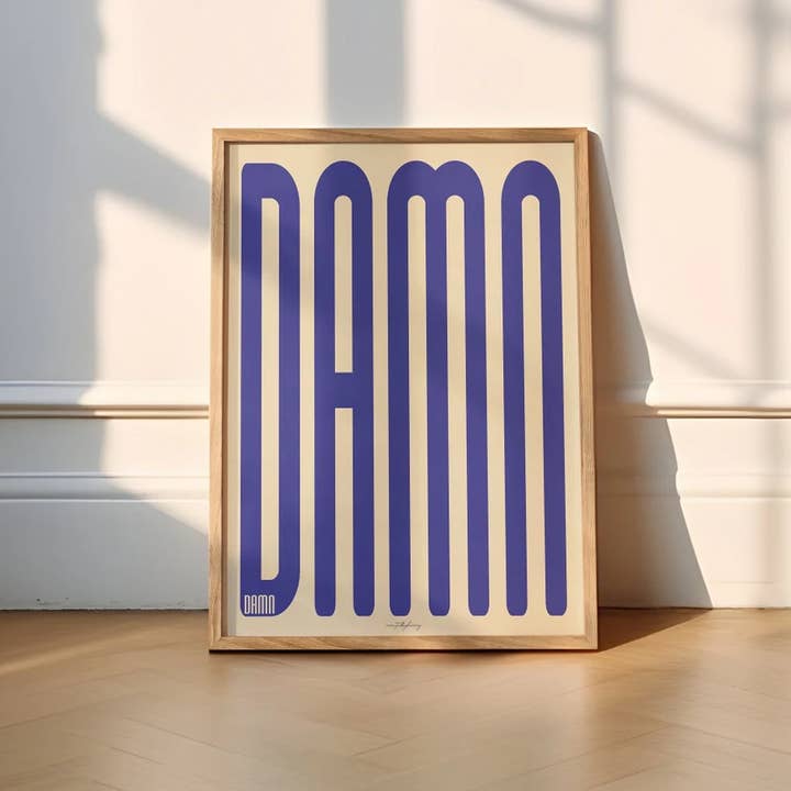 Createdbyharry - Wholesale Art Print - Damn Wall Art Print2