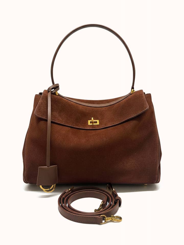 Zoe tas van suède kalfsleer voor wholesale door Modesto Bertotto