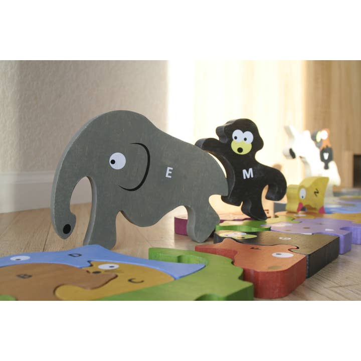 BeginAgain – wholesale Puzzle – Child – Animal Parade A to Z - Jumbo Version