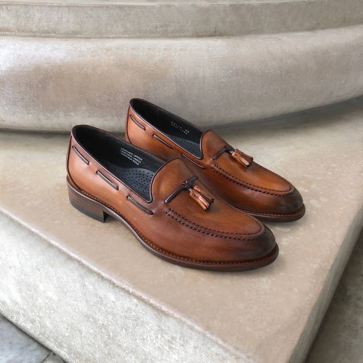 Otisopse - Wholesale Loafers - Women's - Talia caramel leather1