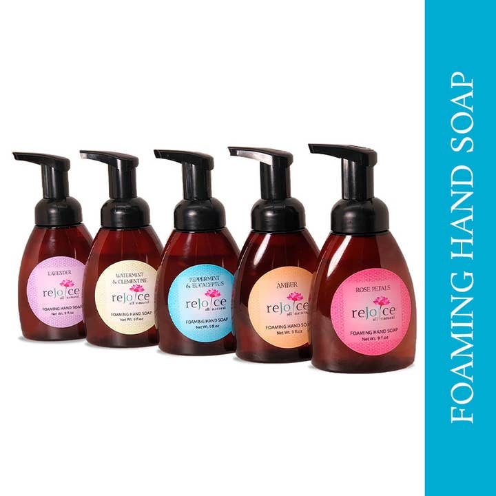 Skummende håndsæbe for engroshandel hos Rejoice All Natural