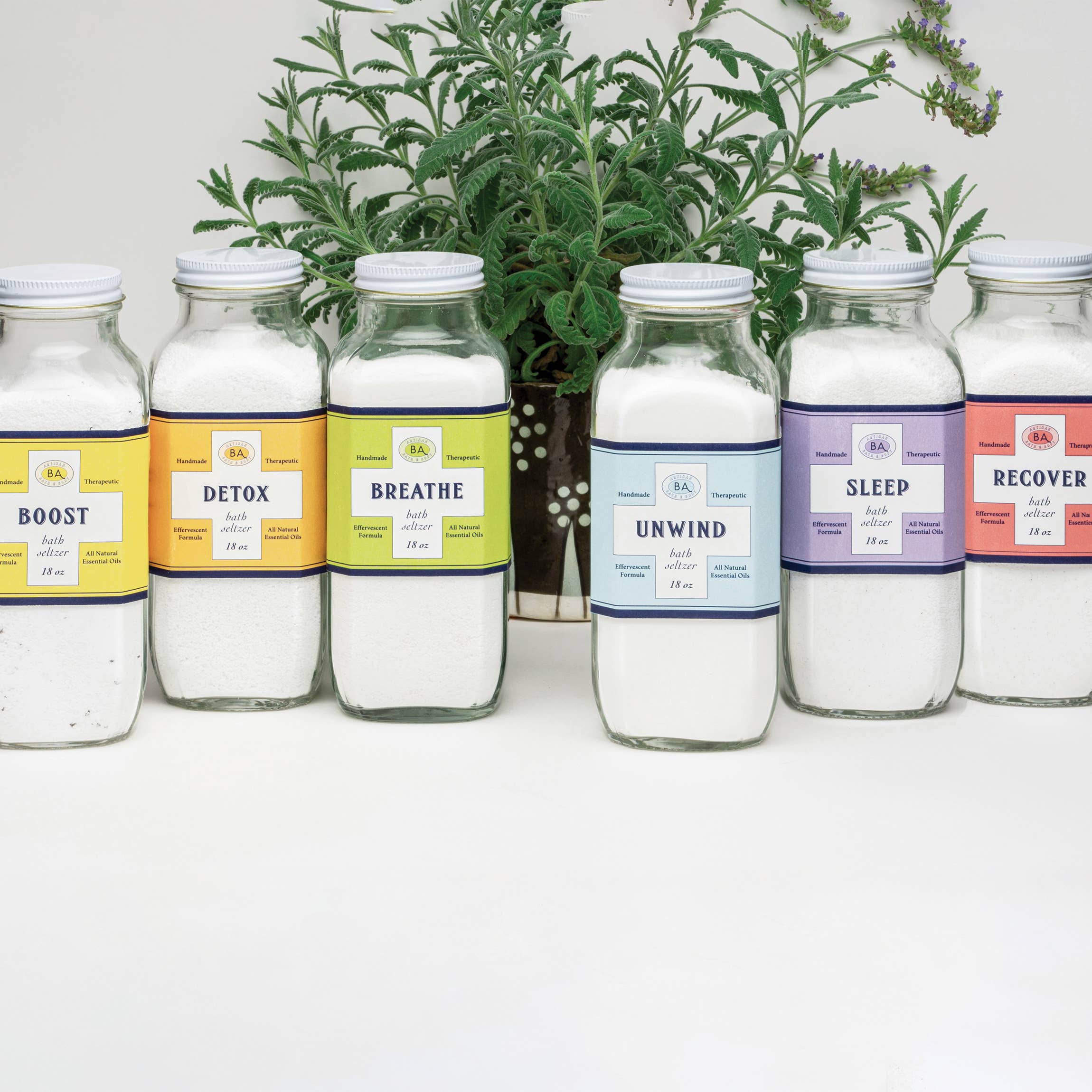 Baudelaire - Wholesale Bath Bomb/Fizz - Unwind Bath Seltzer 18oz2