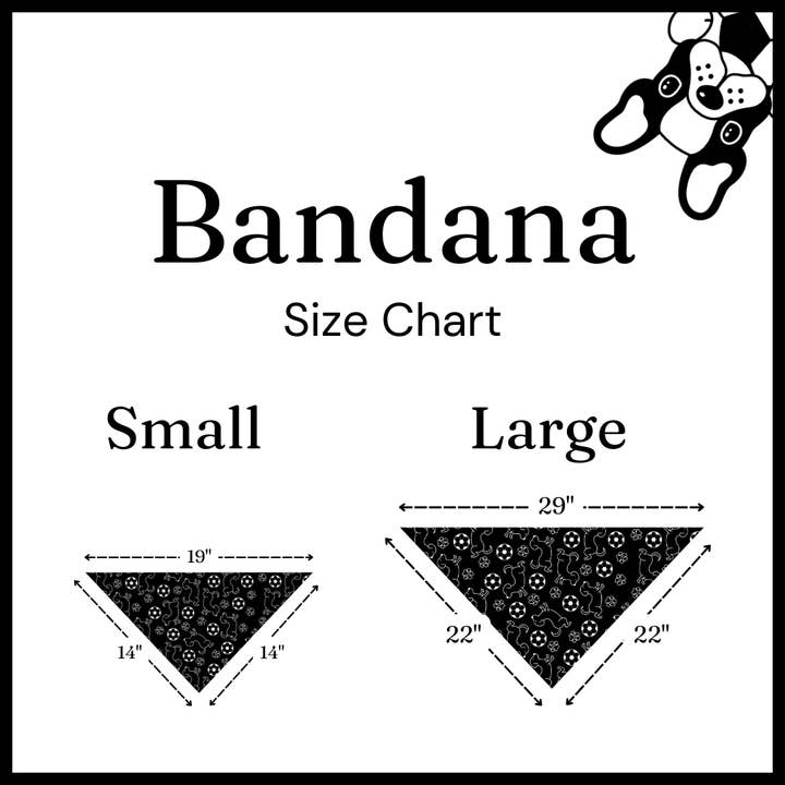 Floofball - Wholesale Pet Bandana - Dog - Atlanta Chewnited Dog Bandana3