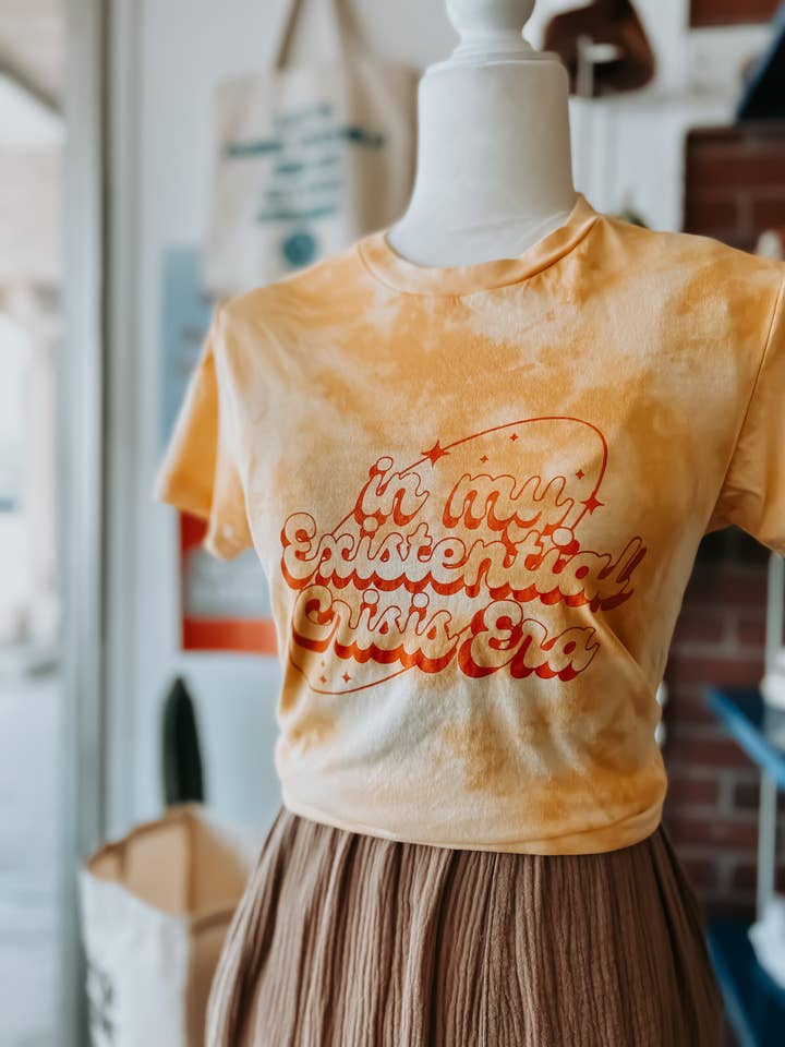 "Existential Crisis Era" - Tie Dyed T-shirt for wholesale by CASA LULO